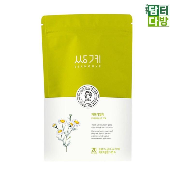 (무배) 쌍계명차 삼각티백 신파우치 캐모마일티 20티백