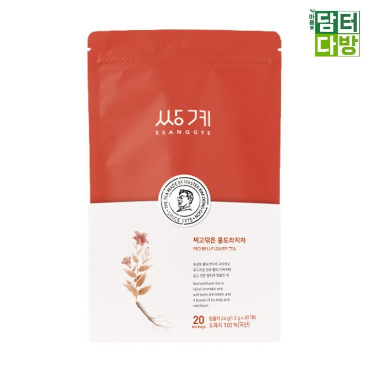 (무배) 쌍계명차 삼각티백 신파우치 홍도라지 20티백