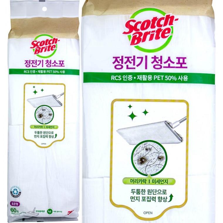 3M 정전기 청소포 표준형 60매