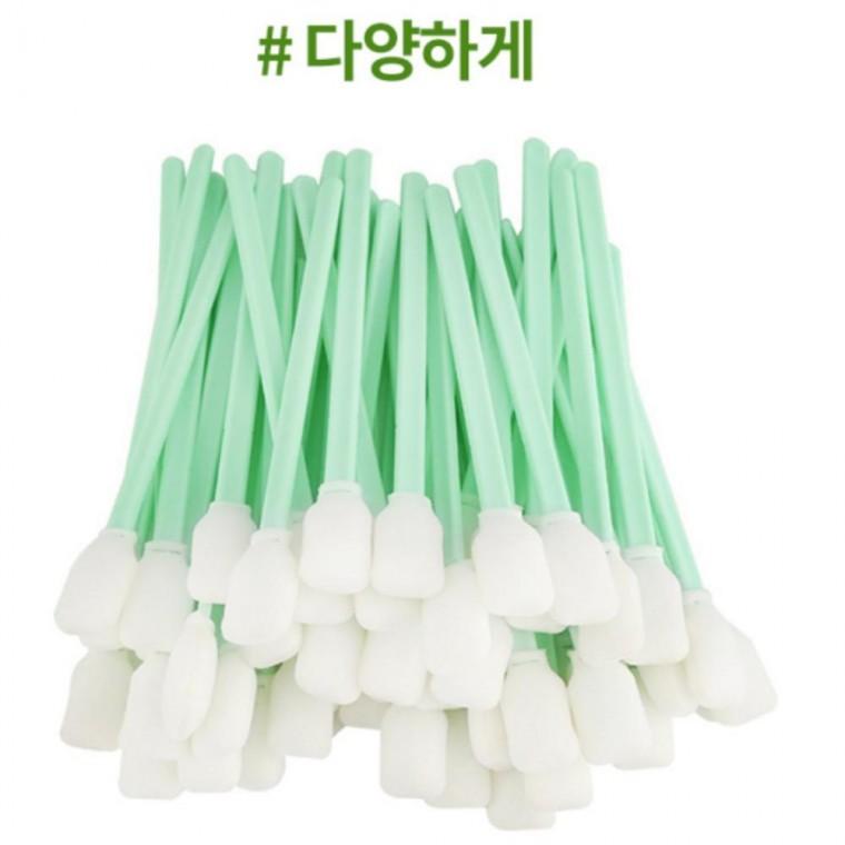 산업용 면봉 청소 50개입 다목적 스틱 면봉 다목적 스틱 청소