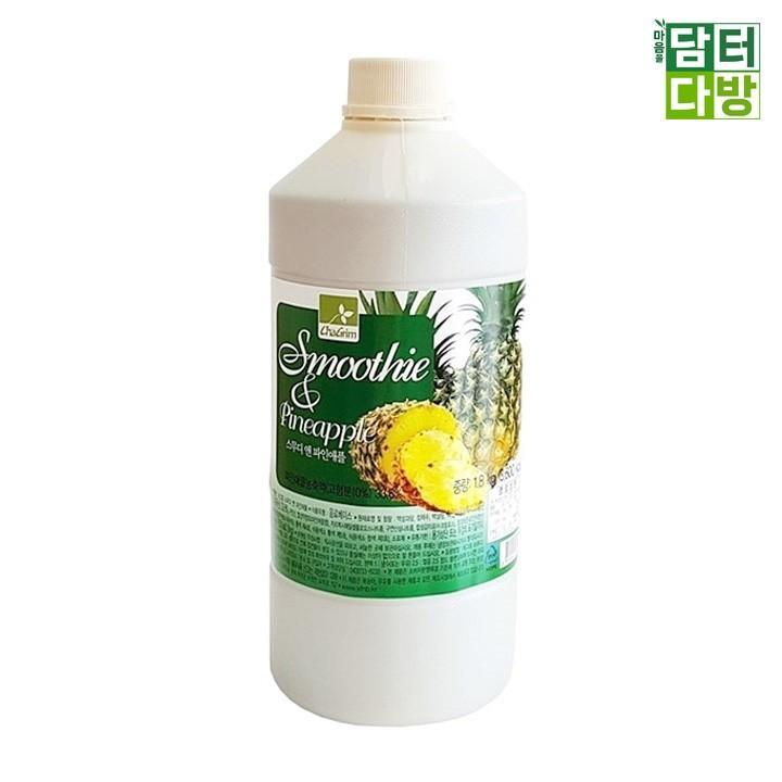 (무배) 차그림 스무디 앤 파인애플 1.8kg