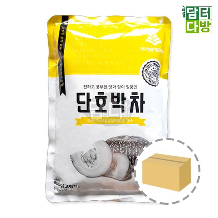 (무배) 청솔 자판기용 단호박차 900g 1BOX (12개입)