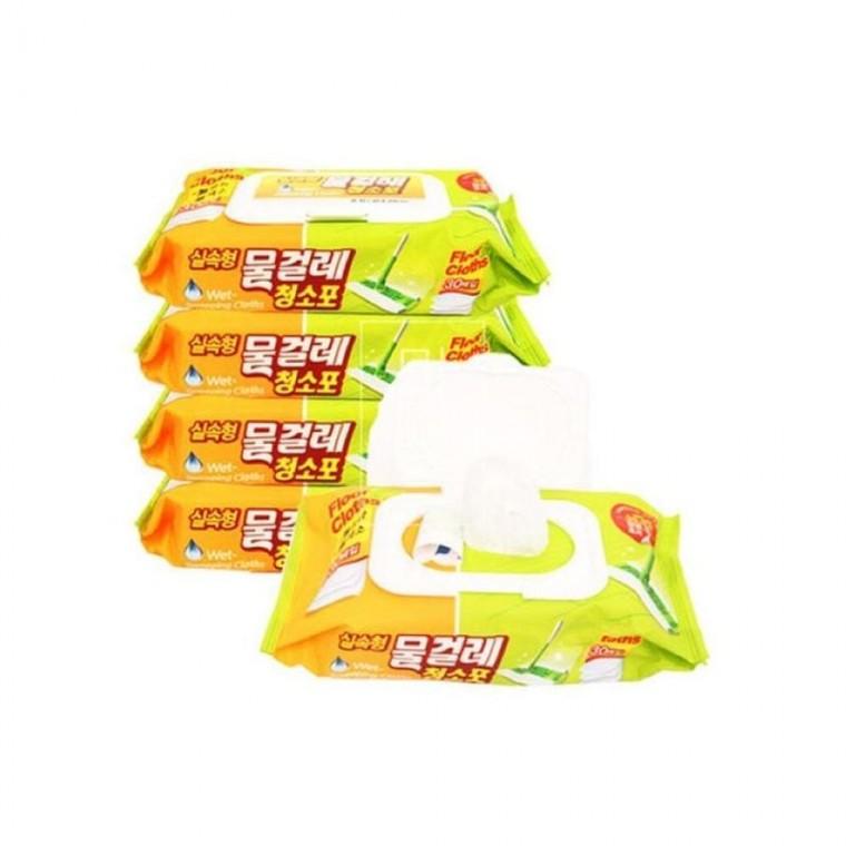 루미나D 일회용 물걸레 청소포 중형 30x20 30매