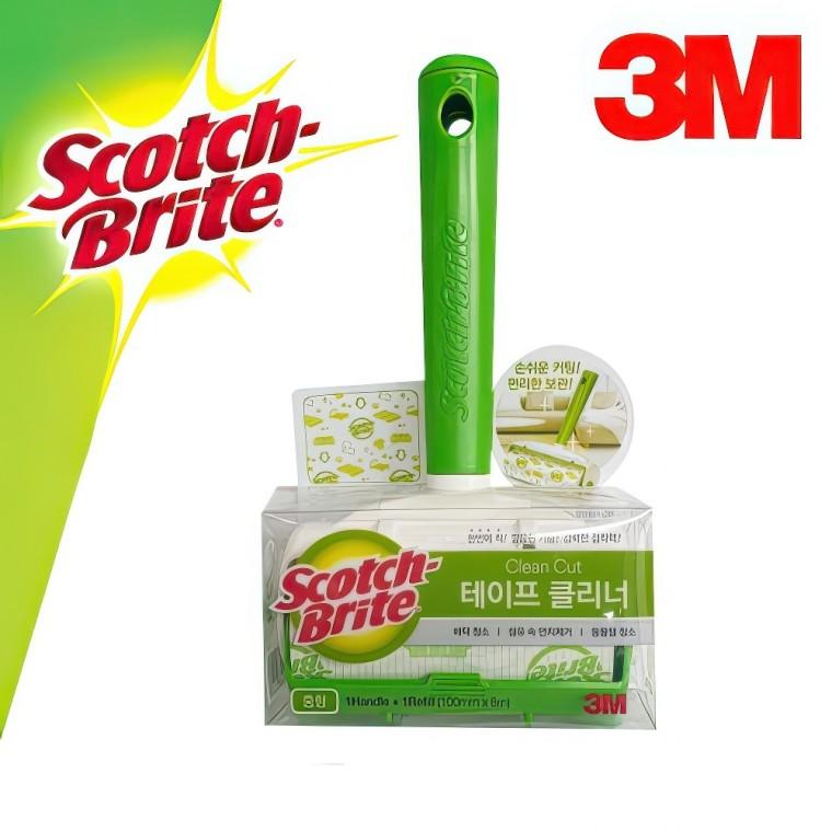 3M 강력 보풀 먼지 제거 테이프 클리너 중형 본품1 팩 청소 청소기 밀대