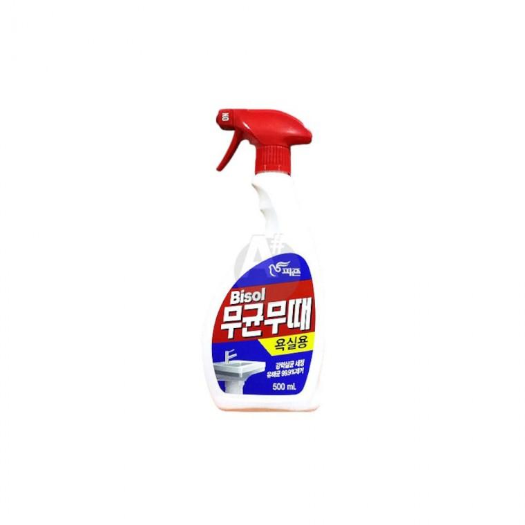 피죤 무균무때 욕실용 세정제 500ML 가정용 화장실세정제 물때제거제 청소클리너 곰팡이제거 욕실청소세제