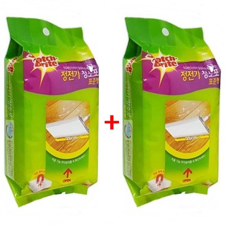 3M정전기청소포 표준형 60매 부직포청소 걸레리필