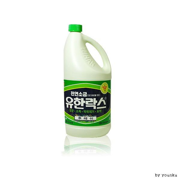 유한락스 후레쉬2L/락스/청소용품/화장실청소/왁스