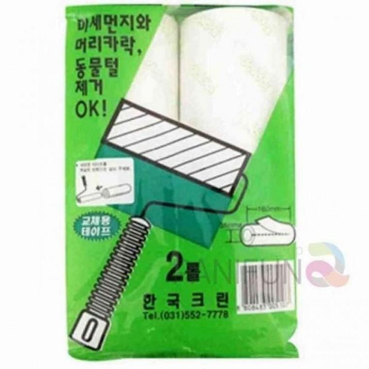 청소 크리너 리필 2개 먼지테이프 먼지제거돌돌이 고양이털청소 테이프클리너 털제거돌돌이