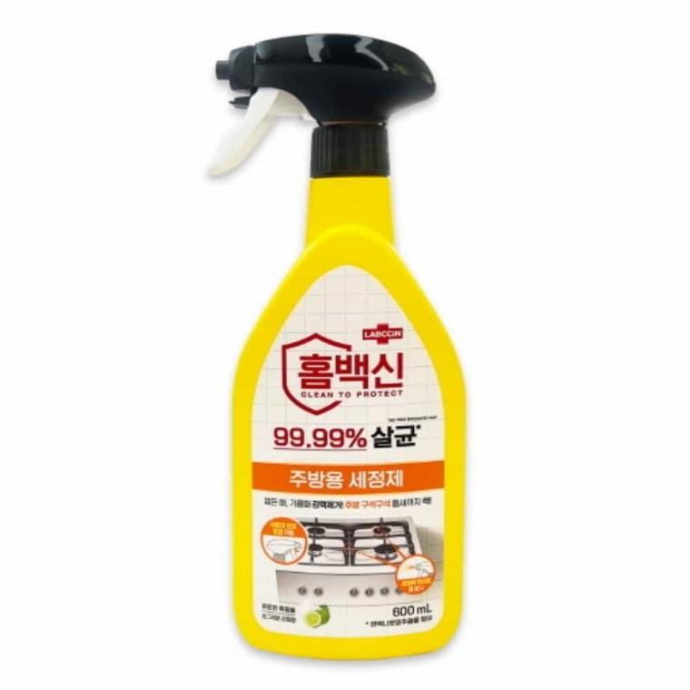 홈백신 주방용 세정제 600mL 전자레인지청소 주방후드기름때 냉장고청소