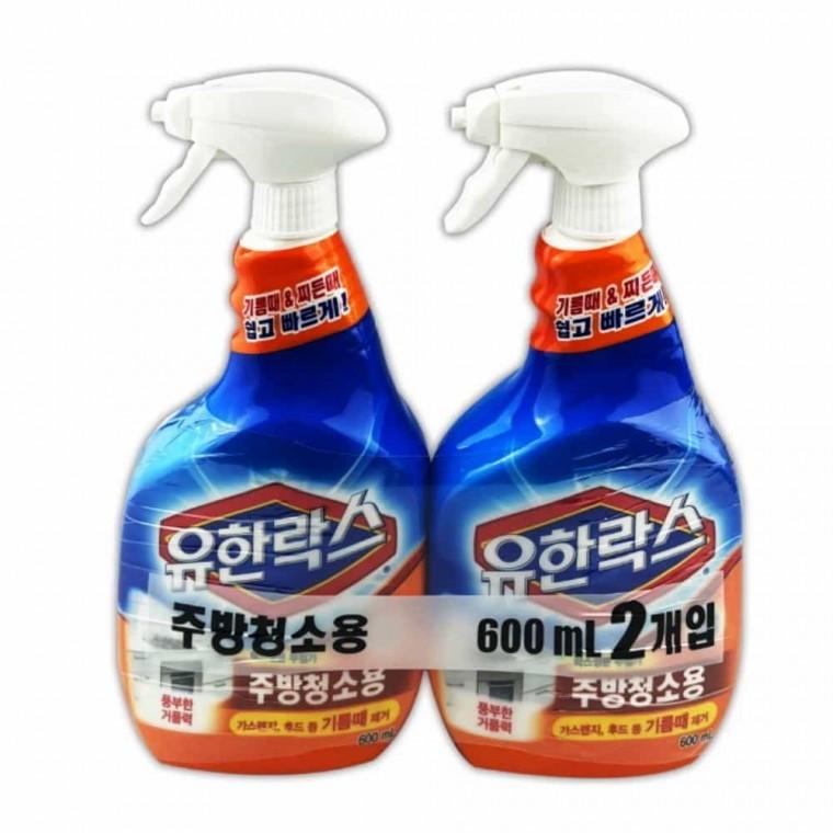주방 청소용 세정제 600ml 2P 주방클리너 타일청소세제 주방락스