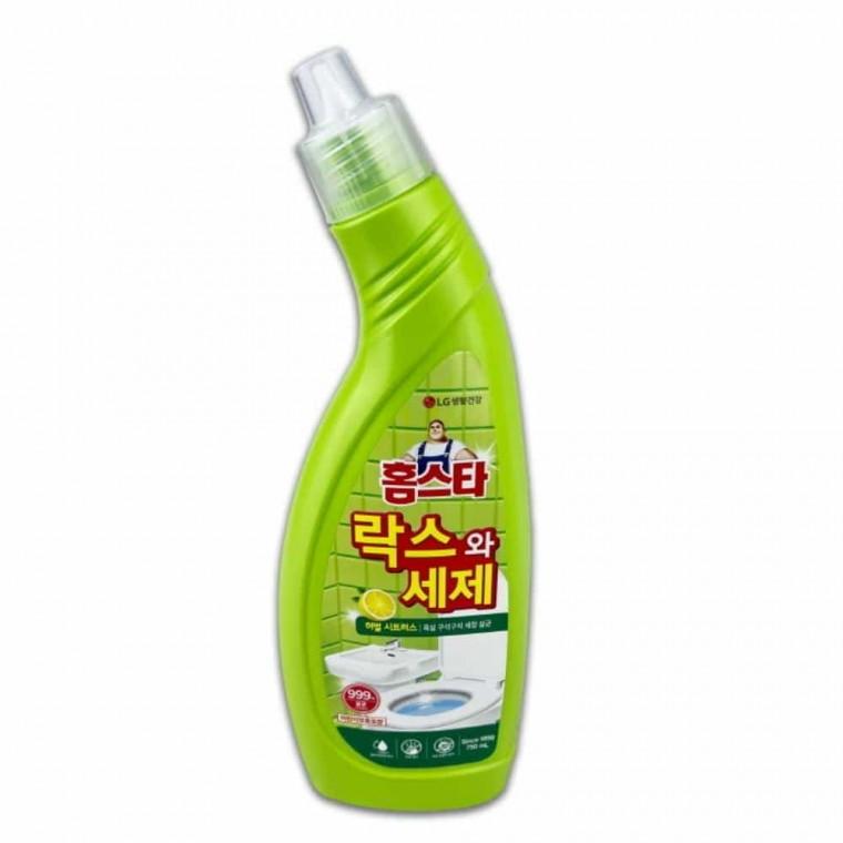 락스와세제 허벌시트러스 750ml 화장실바닥청소세제 욕실타일청소 변기세제
