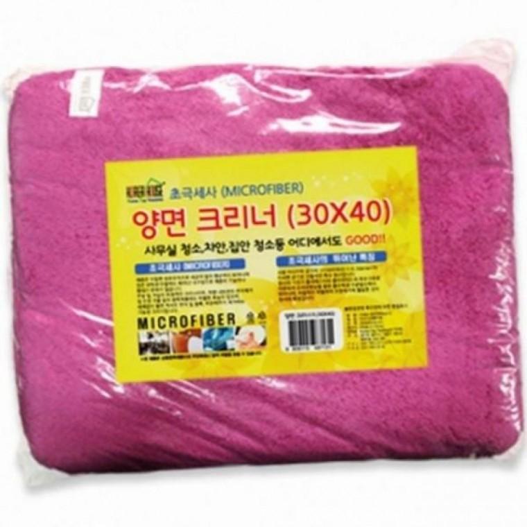 청소용 극세사 걸레 주방용 욕실 부드러운 양면 청소
