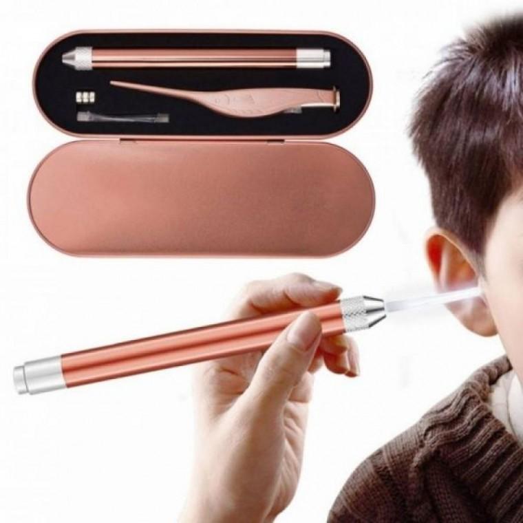 파개 귀청소 귀이개 제거기 LED 잔솔 귀지제거 후비개