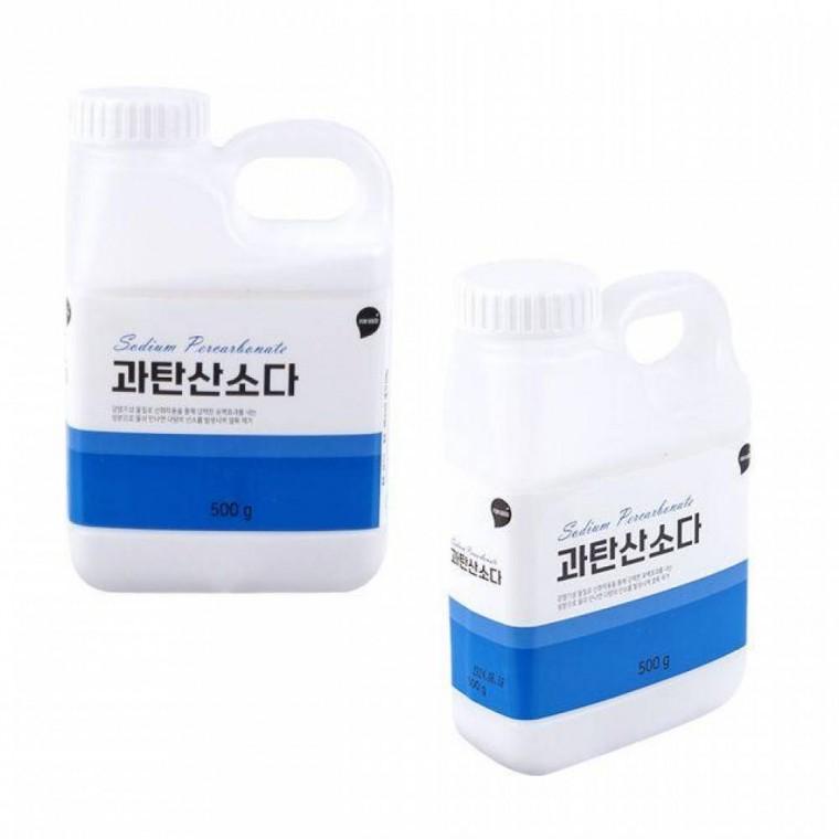 산소계표백제 과탄산소다 빨래 청소 과탄산수소 세탁 리필 500g 과산화탄소