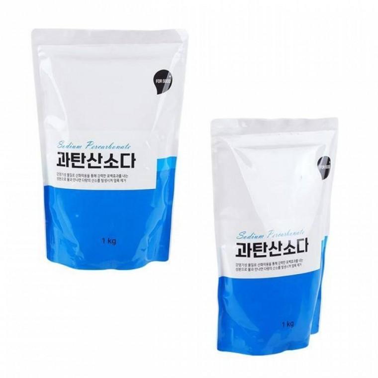 과탄산 소다 빨래 청소 수소 세탁 리필 1kg