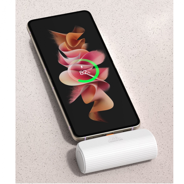 PD20W충전 빨리 잘되는 고속충전기 5000mAh 보조배터리 도킹형 휴대용 아이폰15프로맥스 아이폰15 빠른충전