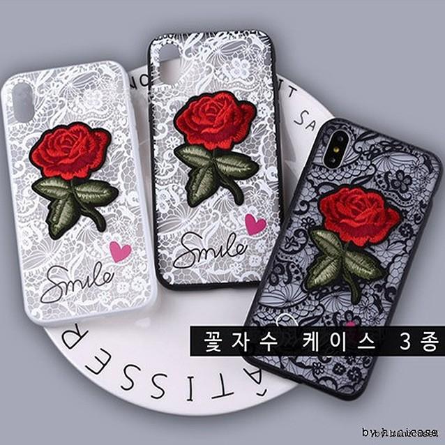 꽃자수케이스 범퍼 아이폰 전기종 전용상품