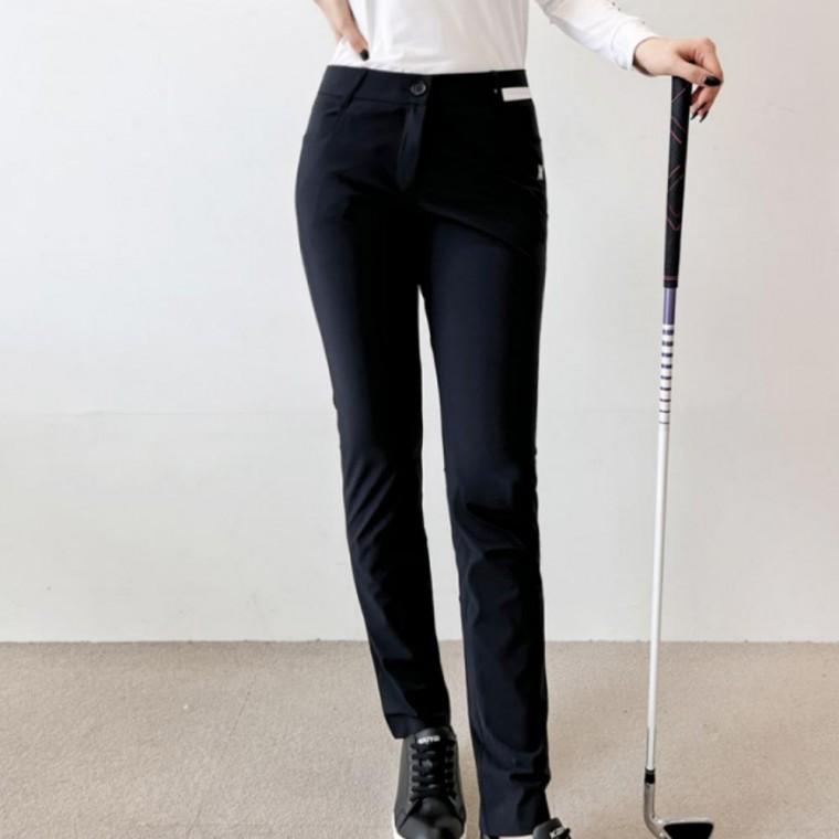 여성 사계절 데일리 골프웨어 쿨링 일자 팬츠 바지