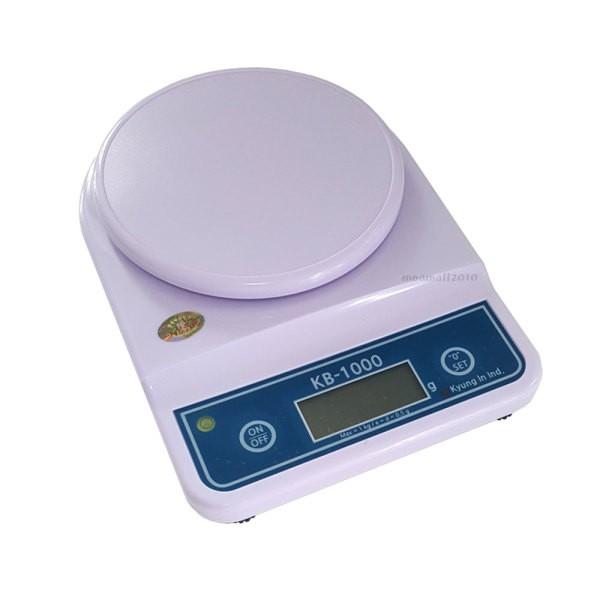 경인1000/1kg 디지털 주방저울 계량저울 전자저울 음식 요리 가정용 베이킹 저울