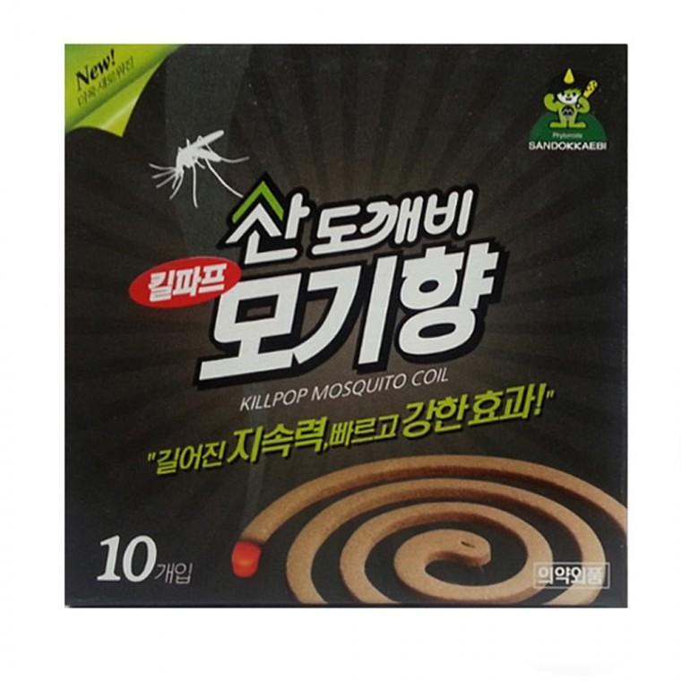 산 모기향 10개입 10통 총100코일