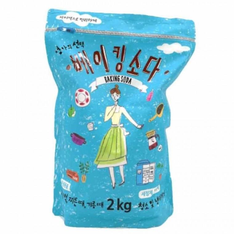 베이킹소다 2kg 주방세제 과일세척제 화장실청소세제 야채세정제 과일야채세척