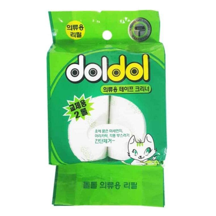 돌돌이 리필 2P 소 먼지제거끈끈이 고양이털제거 먼지롤러 청소롤러