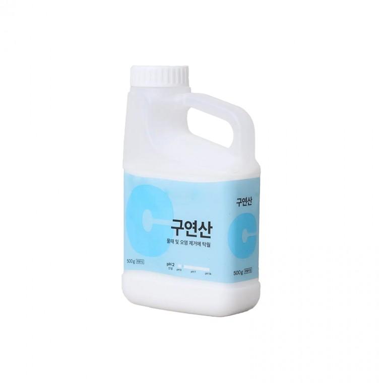 구연산500g 베이킹소다 표백제 세정 세척 살균 청소 다용도