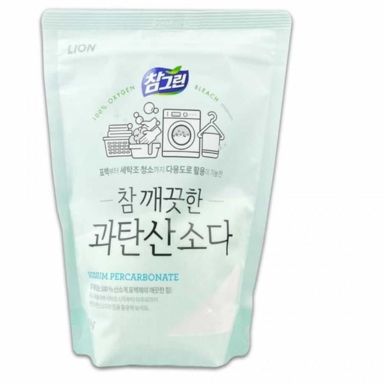 깨끗한 과탄산소다 1kg 흰옷표백제 세탁용표백제 드럼세탁기청소세제