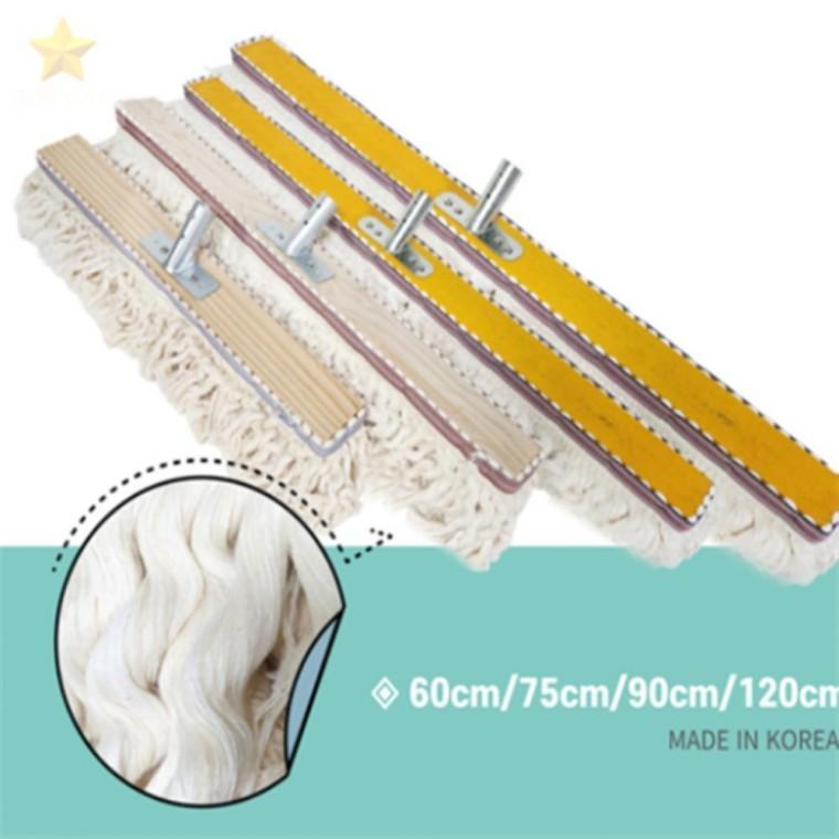 교체형 90cm 청소용마포걸레 대걸레리필 업소용밀대걸레 계단마포걸레