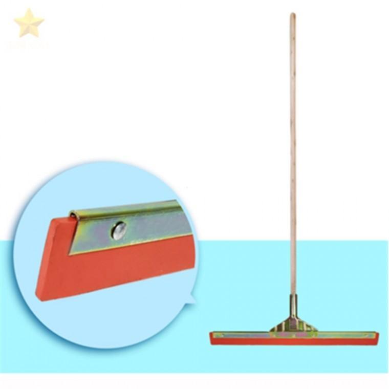 고무35cm 우드봉1.5M 타일물기제거 전문가용스퀴지 수영장청소스퀴지 업소용물밀대