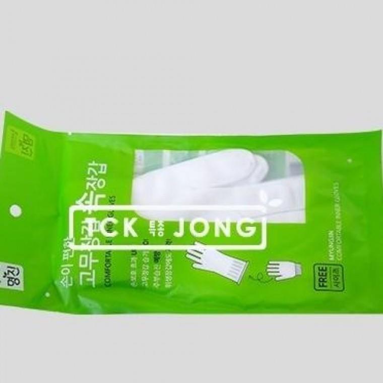 손이 명진 편한 고무장갑 10P 속장갑 설거지 청소 주방 용품 보온