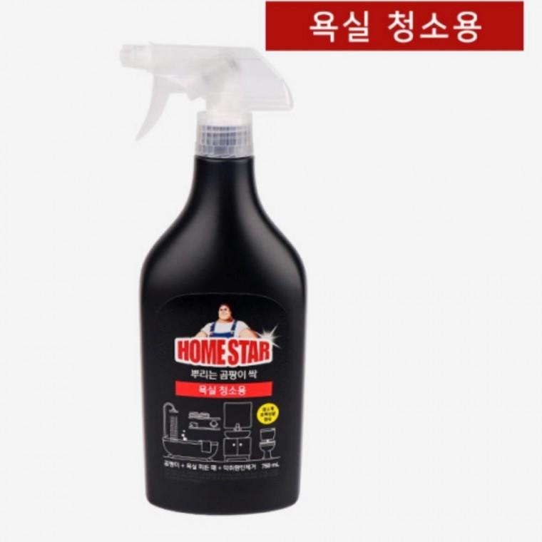 뿌리는 홈스타 곰팡이싹 욕실청소용 찌든때 제거 750ml 화장실