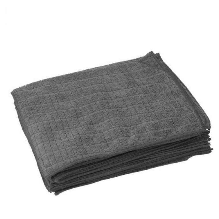 바둑 크리너 행주 청소 주방 세차 극세사 그레이 20p