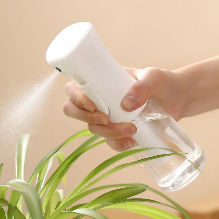 안개 분사 분무기 200ml 화장수 액체 물 청소 고압 미스트 스프레이 분사기 자동