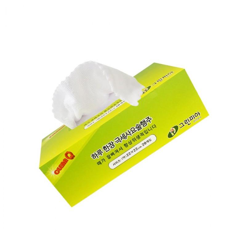 극세사 행주 20매 주방행주 청소 물걸레 다회용