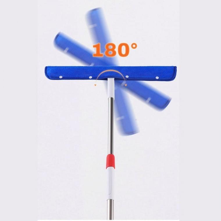 바닥 물기 제거 밀대 걸레 53cm 만능 청소 도구 막대 실리콘 빗자루 바닥용 스퀴지