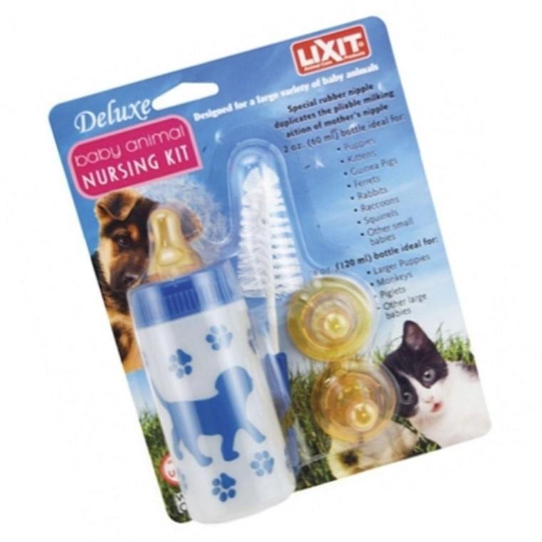 젖병 강아지 세트 색상랜덤 120ml 1P 고양이 청소솔