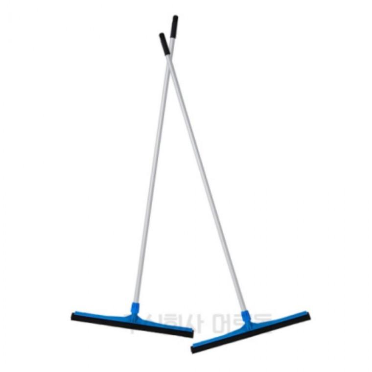 PVC 이중 청소 물걸레 물 헤드 밀대 45cm 세트