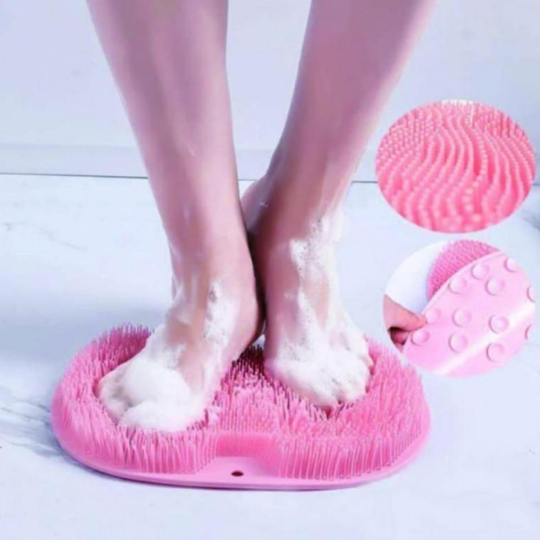 발씻기 풋샴푸 욕실발판 샤워브러쉬 지압판 욕실발판 발씻기 풋케어 발청소