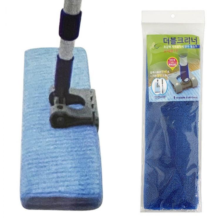 비젼 초극세사 더블크리너(교체용) 막대걸레 양면청소