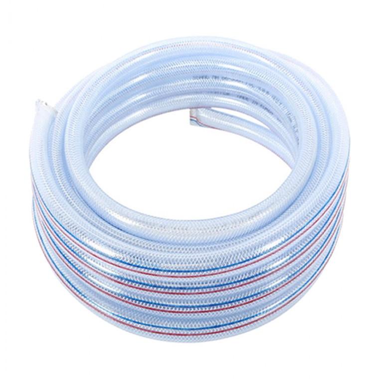 PVC 미니멀 편사호스 16mm x 30M 호스밴드 세차 원예 공장 물청소