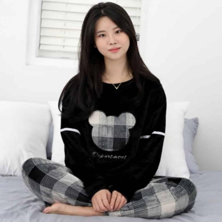극세사 수면 잠옷 청소년잠옷 겨울홈웨어