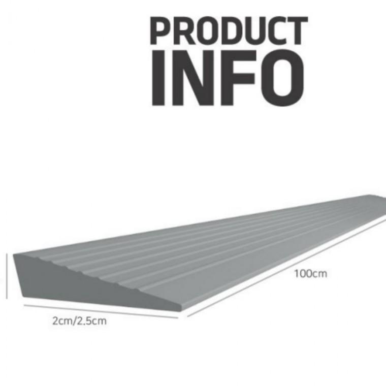 로봇청소기 문턱 1m 0.6cm 계단 도어턱받침 문지방