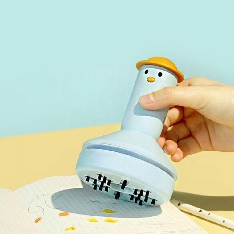 USB 충전 키보드 틈새 지우개 가루 다용도 진공 청소기 데스크 충전용 학교 무선