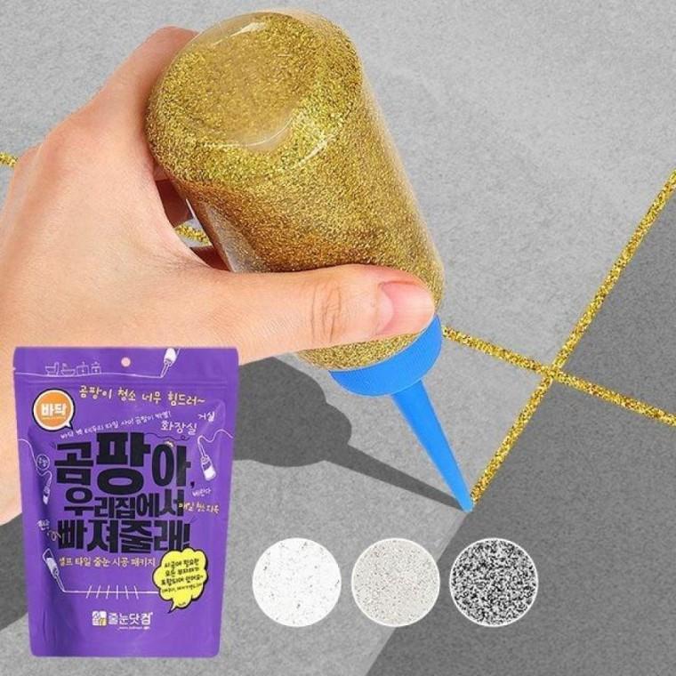 바닥용 타일 줄눈제 셀프시공 화장실 틈새 청소 보수 코팅