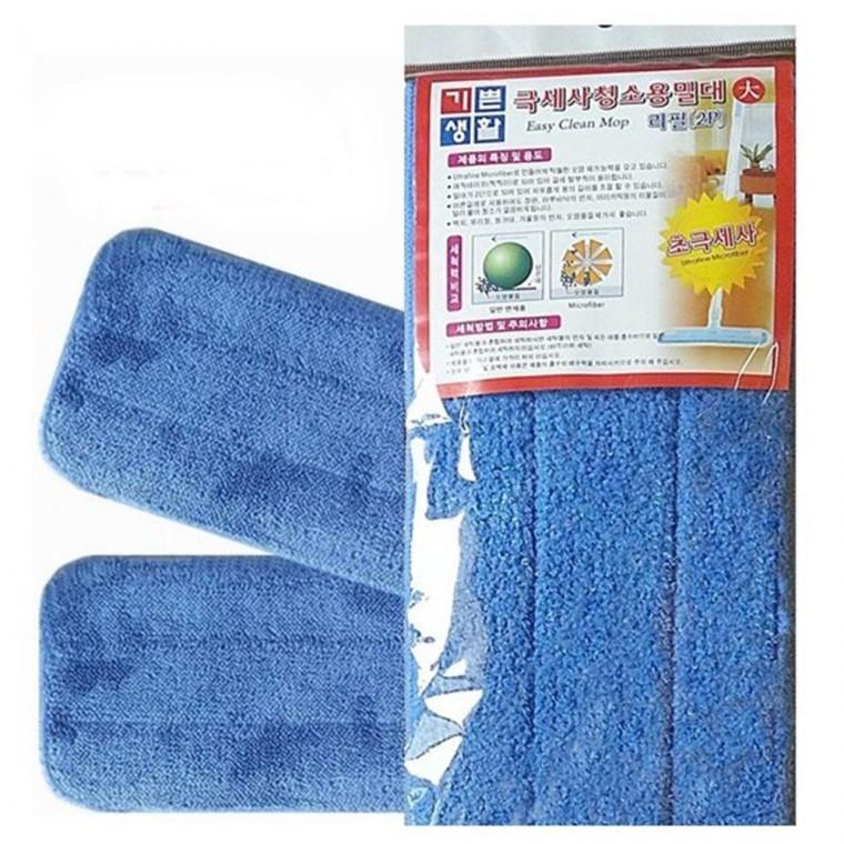 극세사밀대패드리필 62cm 4P 밀대걸레리필 청소