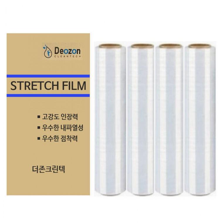 스트레치 필름 18mic X 350m x 4Roll 포장랩 더존크린텍