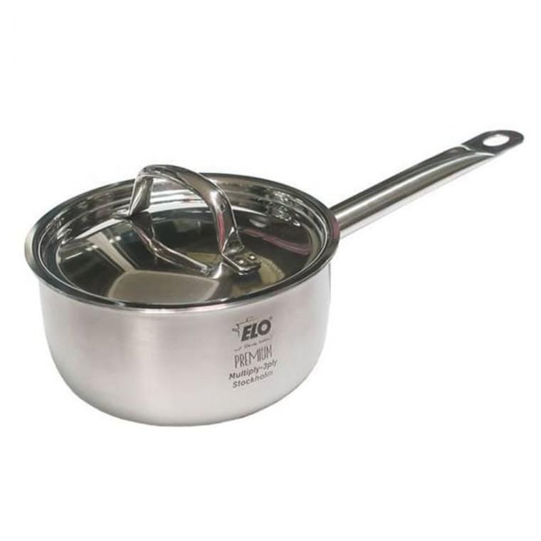 냄비 스텐 가정 라면 인덕션 편수 16CM IH 주방용품 자루