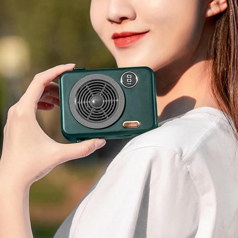 USB 휴대용 시원한 여름 선풍기 미니 핸디 손 레트로