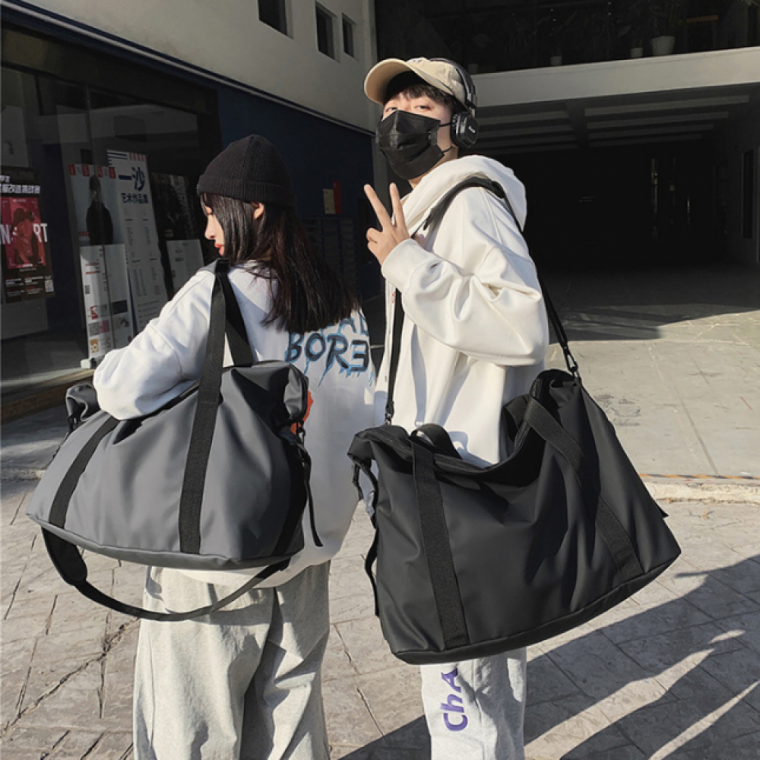 캐쥬얼 공용 보부상 크로스백 토트백 여행가방 운동백